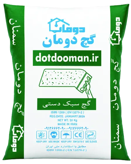 پلیمر گیپس دومان(گچ سبک دستی)